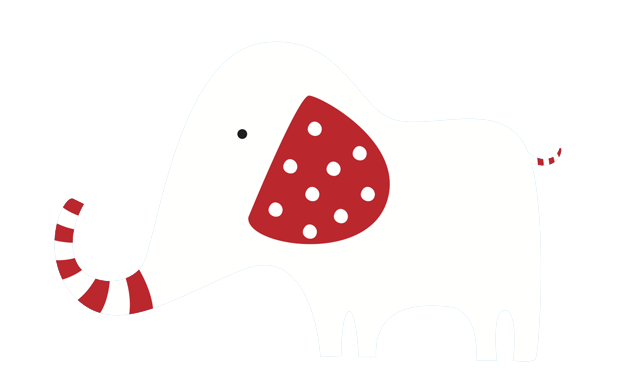 White Elephant Clipart PNG Image