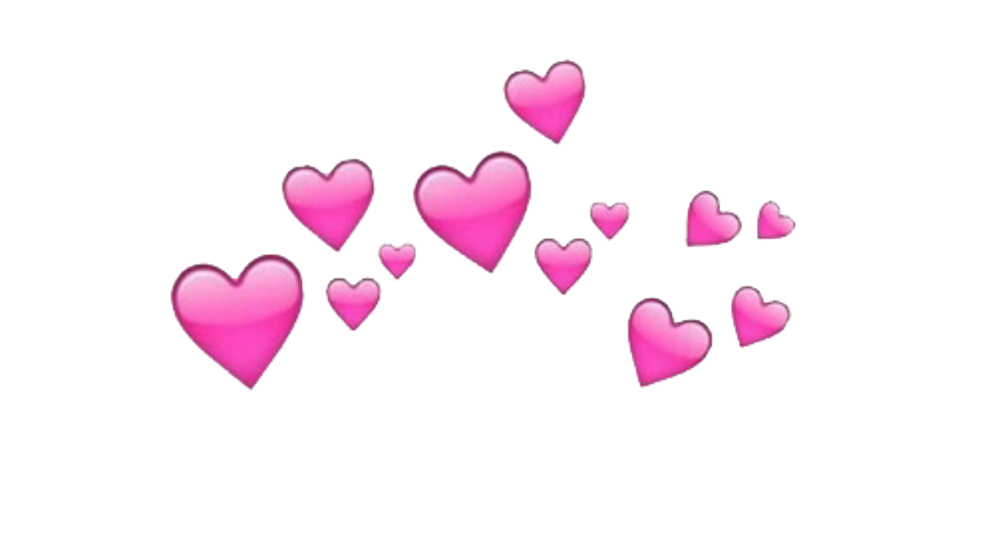 Pink Heart Emoji Free Transparent Image HD PNG Image