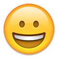 Grinning Face Emoji Png PNG Image