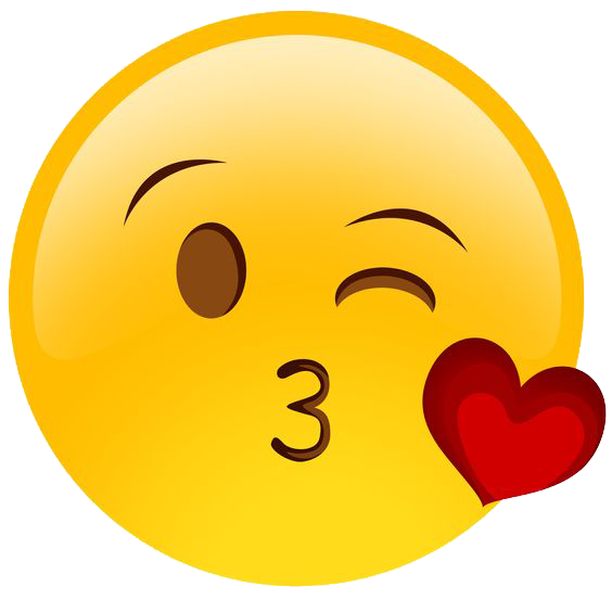 Emoticon Sticker Smiley Kiss Emoji Free Download Image PNG Image