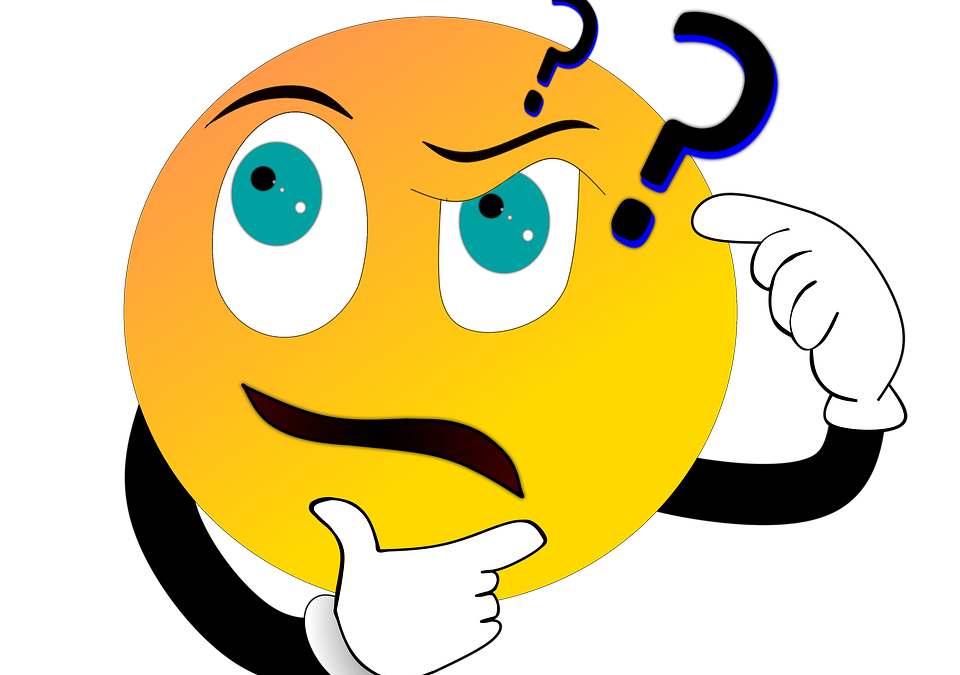 Question Yellow Tag Facial Expression Cartoon PNG Image