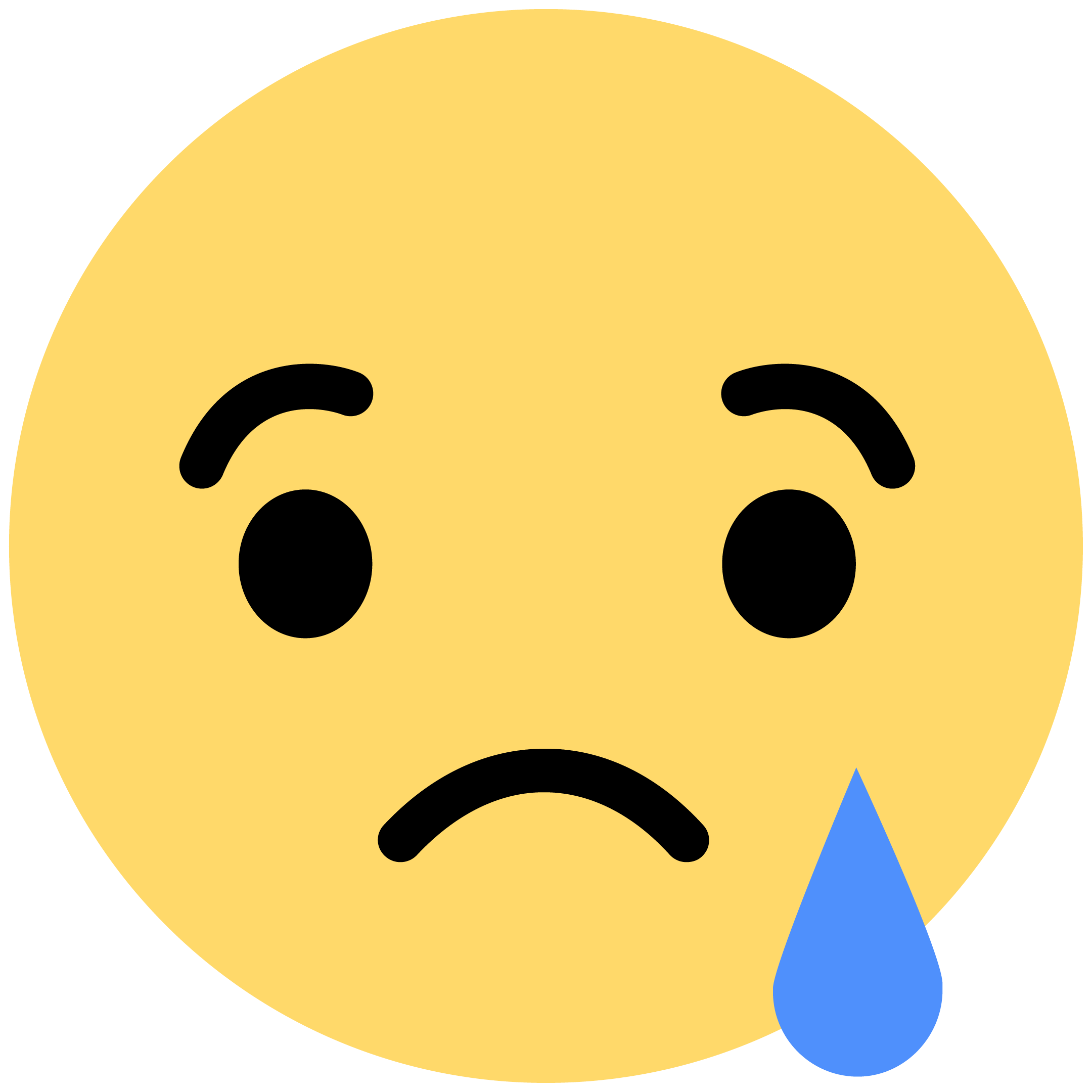 Emoticon Like Button Sadness Facebook Emoji PNG Image