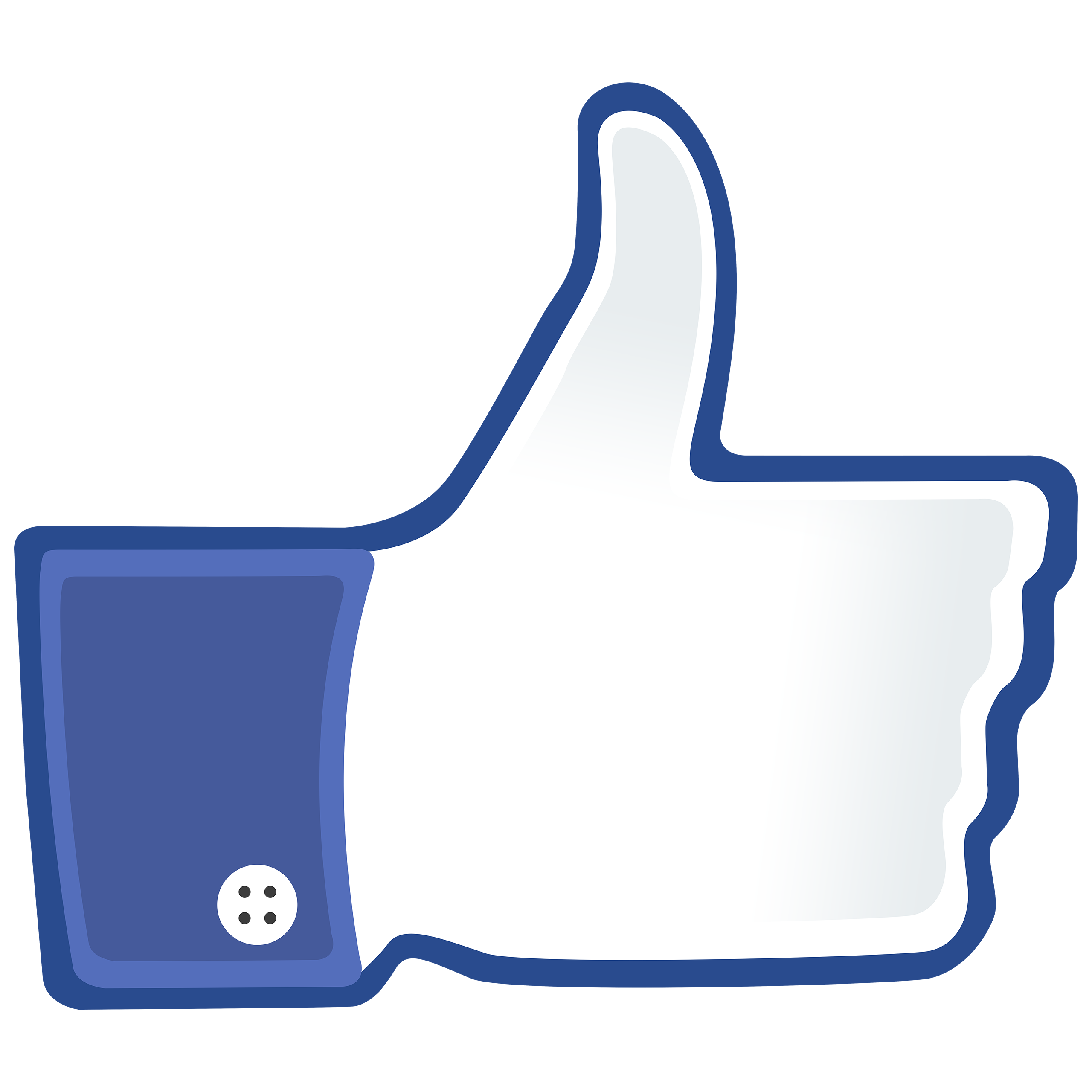 Thumb Media Button Facebook Social Signal Like PNG Image