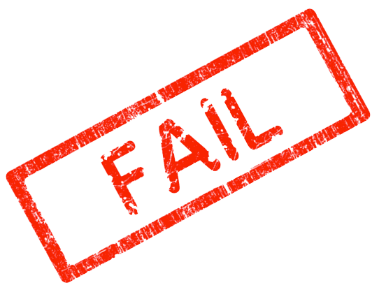 Fail Stamp Png Clipart PNG Image
