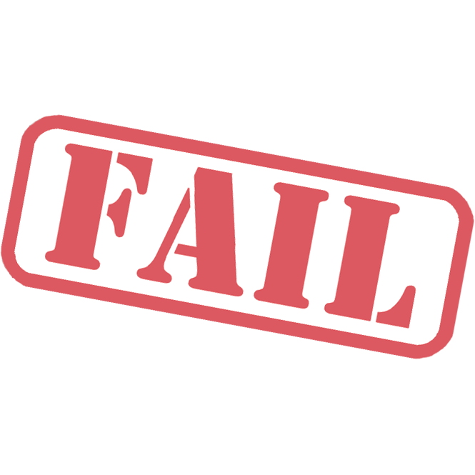 Fail Stamp Free Download Png PNG Image