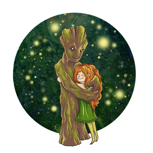 Hug Ornament Tree Groot Baby Christmas PNG Image