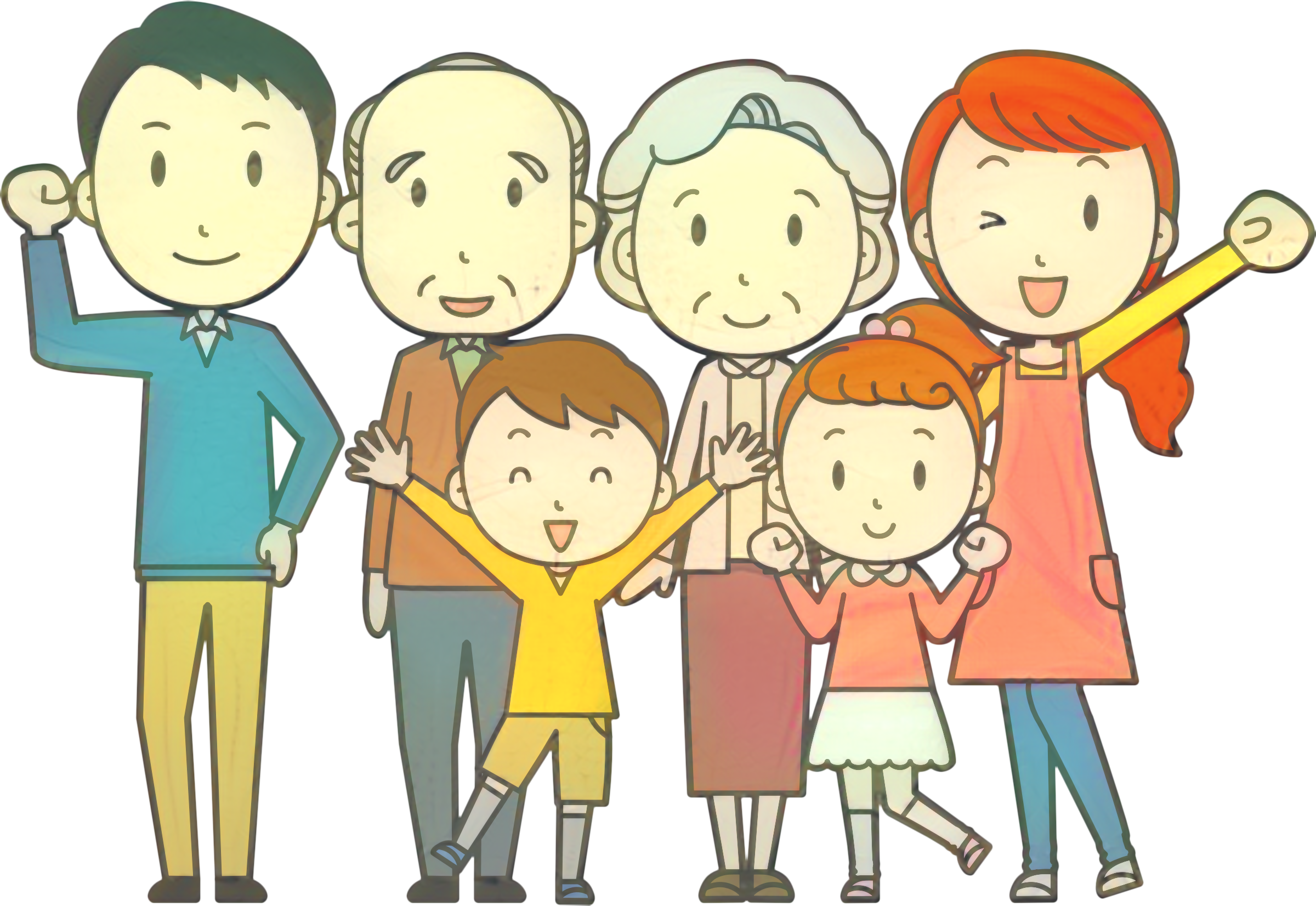 Vector Family Happy PNG File HD PNG Image
