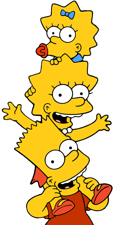 Homer Art Bart Area Lisa Simpson PNG Image