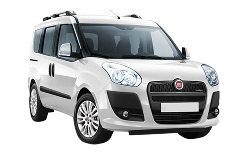 Fiat White Doblo Download HQ PNG Image