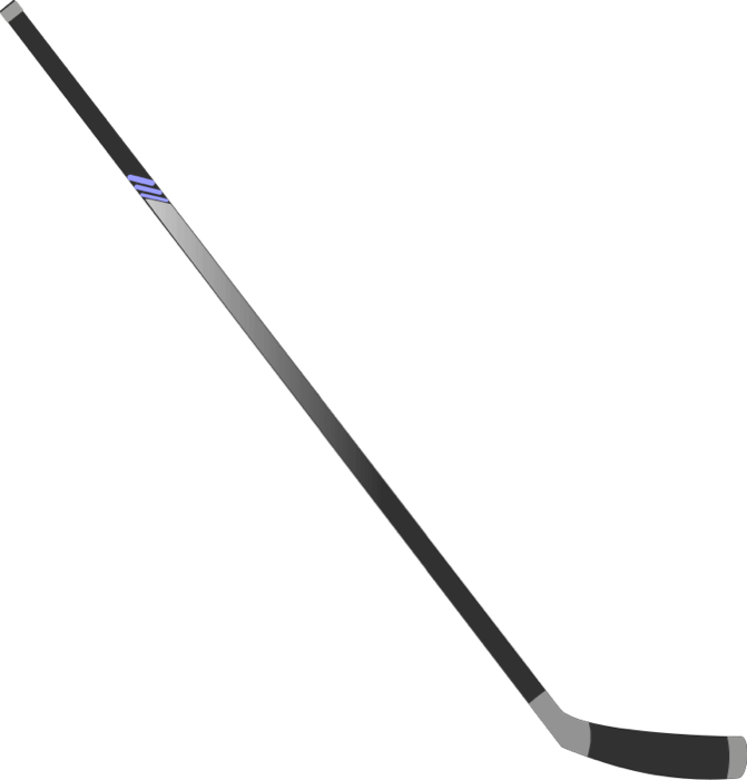 Black Hockey Stick PNG File HD PNG Image