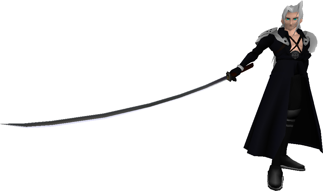 Sephiroth Free Clipart HD PNG Image