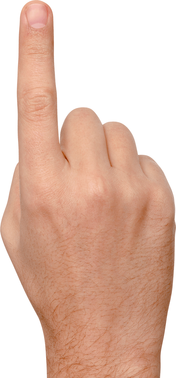Pointing Finger PNG Image