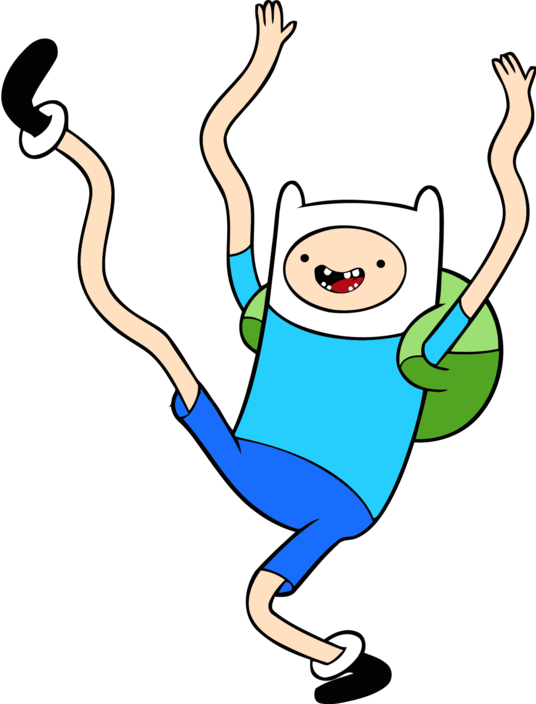 Funny The Human Finn Free Clipart HQ PNG Image