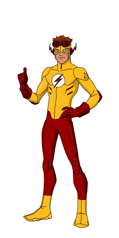 Kid Flash Transparent Image PNG Image