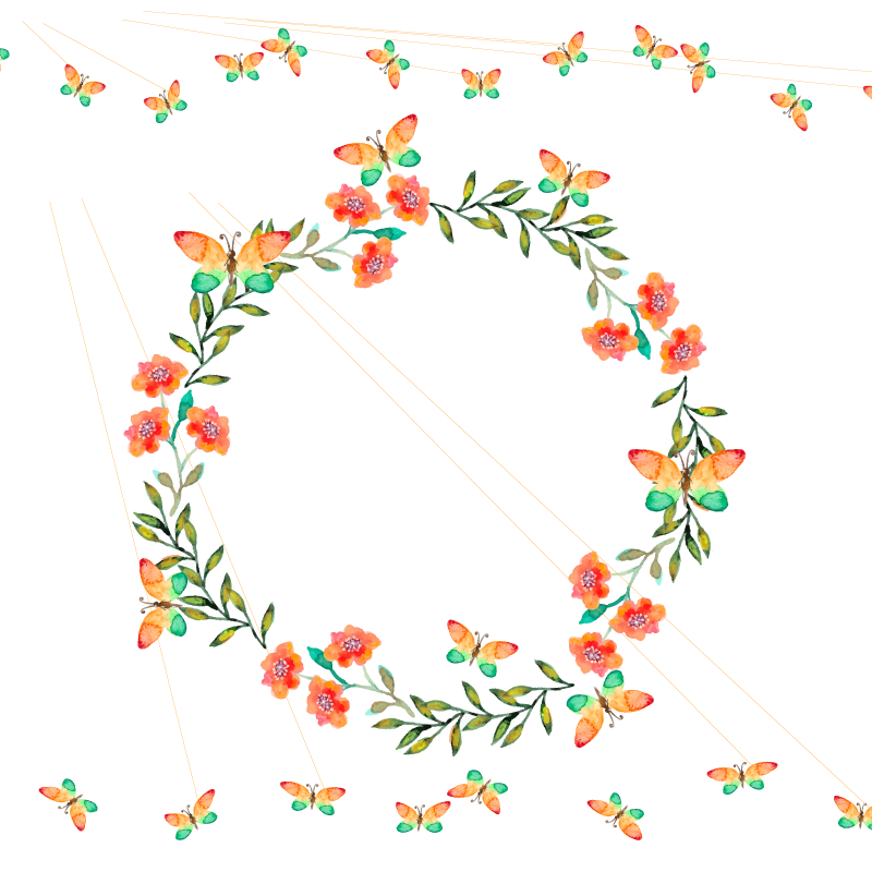 Vector Frame Flower Illustration Free Download PNG HD PNG Image