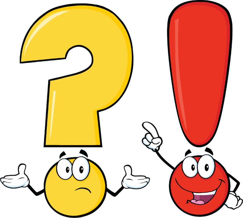 Exclamation Text Punctuation Question Yellow Mark PNG Image