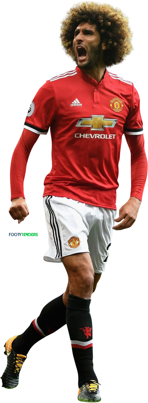 Fellaini Football Player Marouane Soccer Clothing Jersey PNG Image