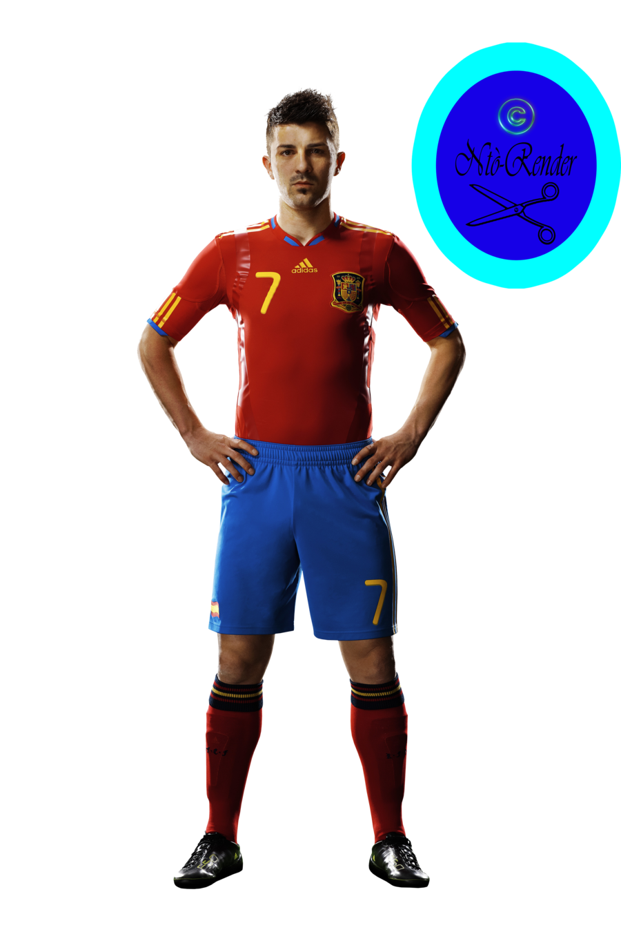 David Villa Transparent PNG Image