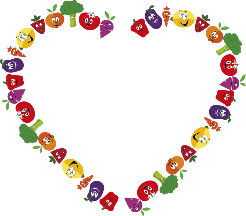Heart Vector Fruit Free Clipart HD PNG Image