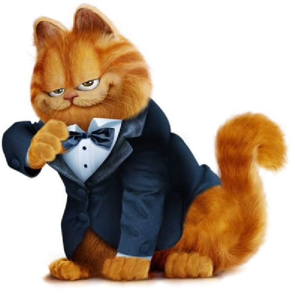 Garfield Cartoon Download HQ PNG Image