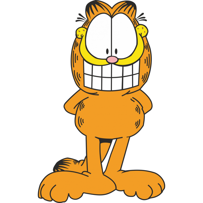 Garfield HD Image Free PNG Image