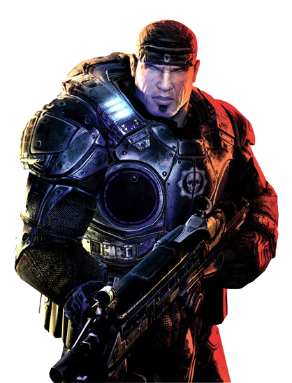 Marcus Fenix Transparent Image PNG Image