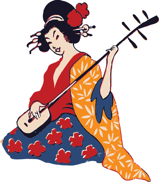 Geisha Picture PNG Image