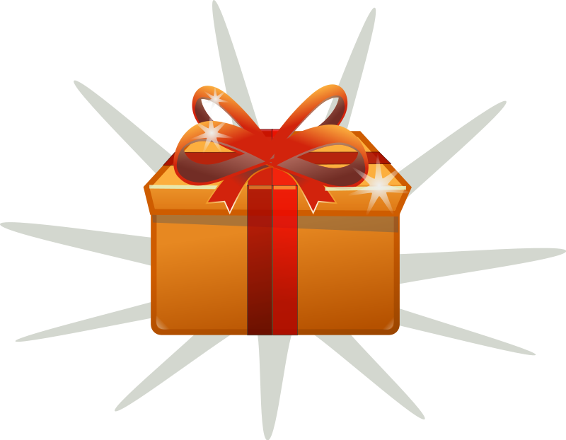 Animated Gift Box Clip Art PNG Image
