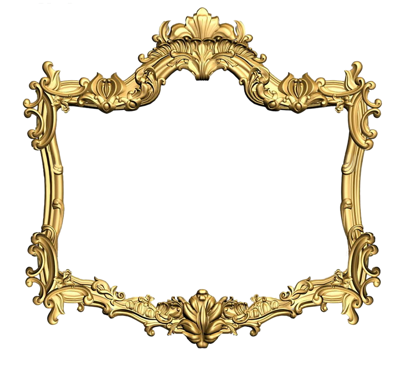 Picture Frame Pixabay Flower Gold PNG Image High Quality PNG Image