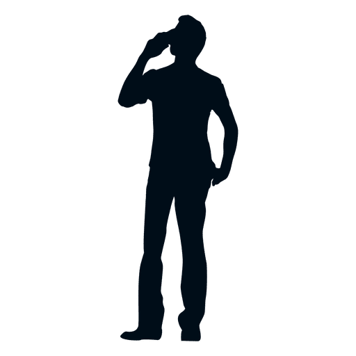 Men Silhouette Free PNG HQ PNG Image