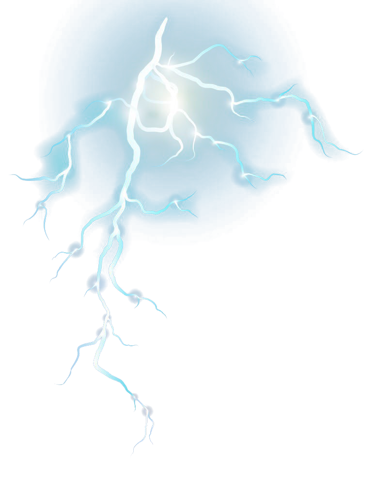 Blue Graphic Pattern Strikes Lightning Design PNG Image
