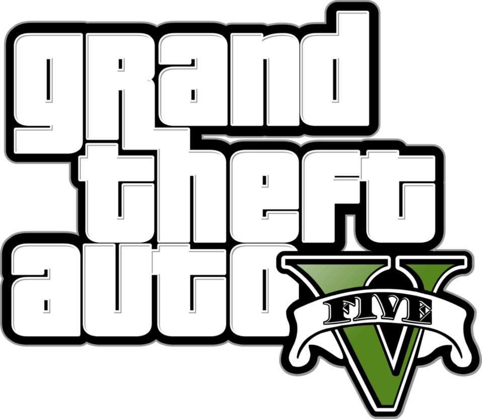 Logo Auto V Theft Grand PNG Image