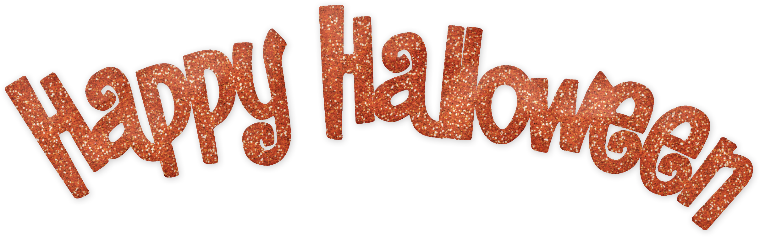 Happy Halloween Text Transparent PNG Image