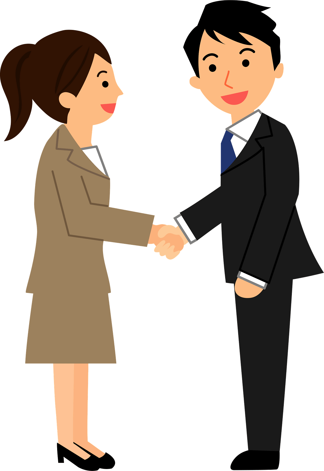 Handshake Business People PNG Download Free PNG Image