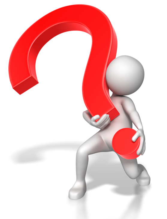 Figure Question Mark Animation Stick Hand Red PNG Image