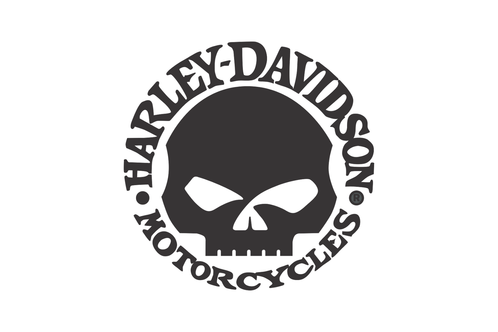 Harley Davidson Logo Skull Png PNG Image