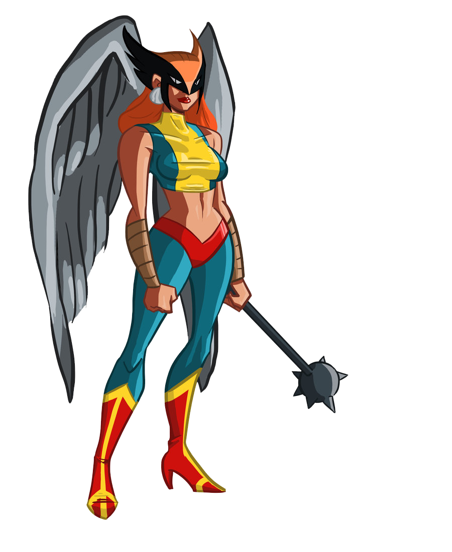 Hawkgirl Transparent Background PNG Image