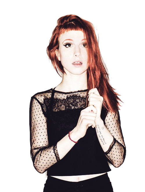 Hayley Williams Transparent Image PNG Image