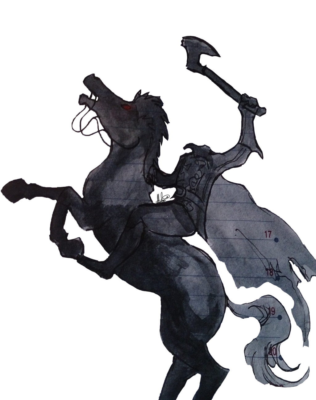 Headless Horseman Transparent PNG Image
