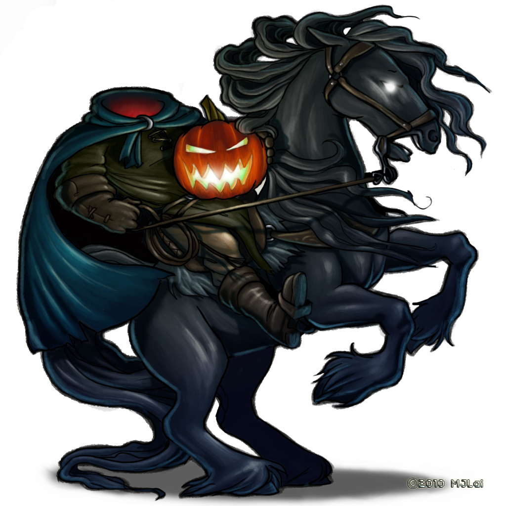 Headless Horseman Transparent Image PNG Image