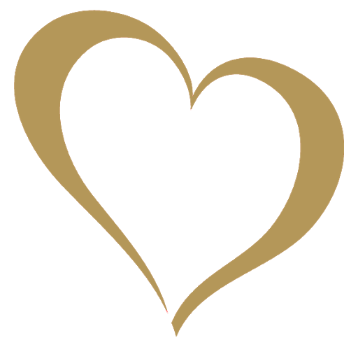 Heart Vector Gold Free Clipart HQ PNG Image