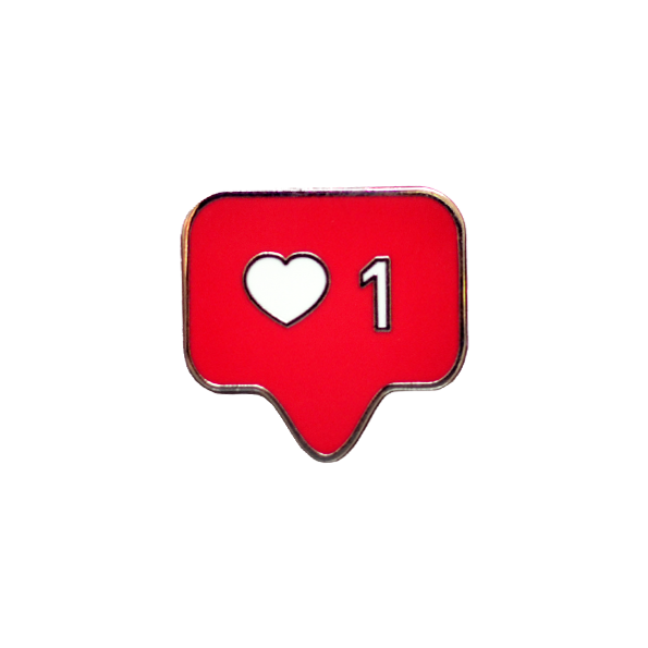 Heart Instagram Button Like Bonbones Emoji PNG Image