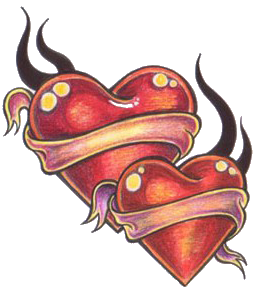 Heart Tattoos Png Pic PNG Image