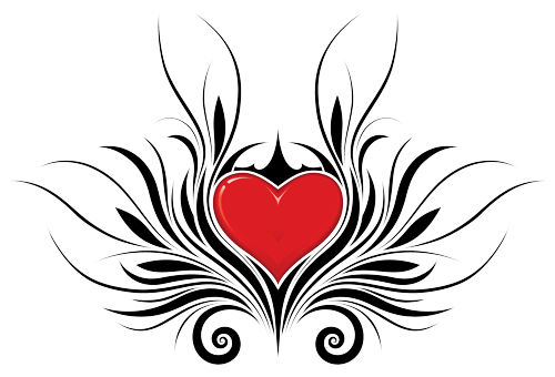 Heart Tattoos Png Hd PNG Image