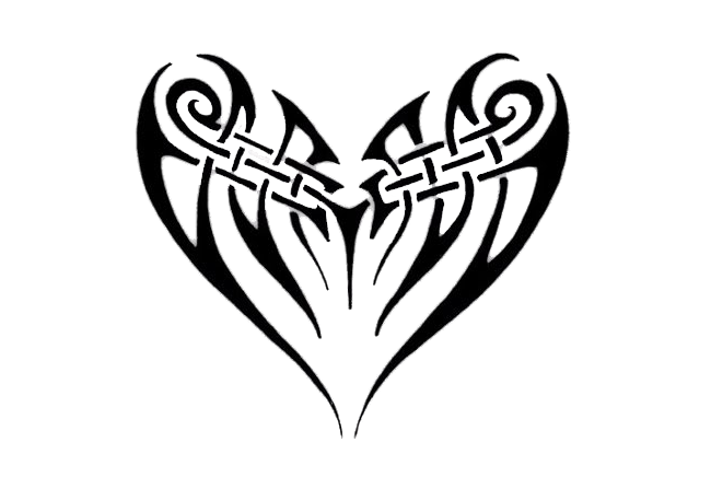 Heart Tattoos Transparent PNG Image