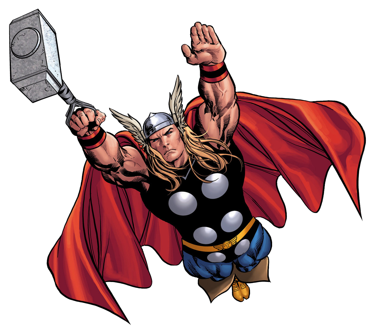 Superhero Character Fictional Thor Muscle Odin PNG Image
