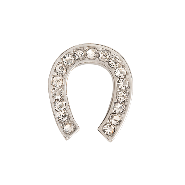 Horseshoe Pendant Silver Free Clipart HD PNG Image