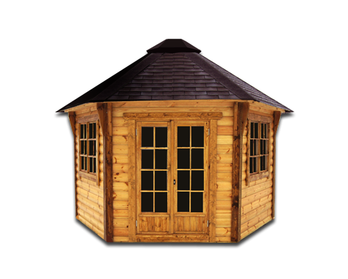 Wooden House Photo PNG Image