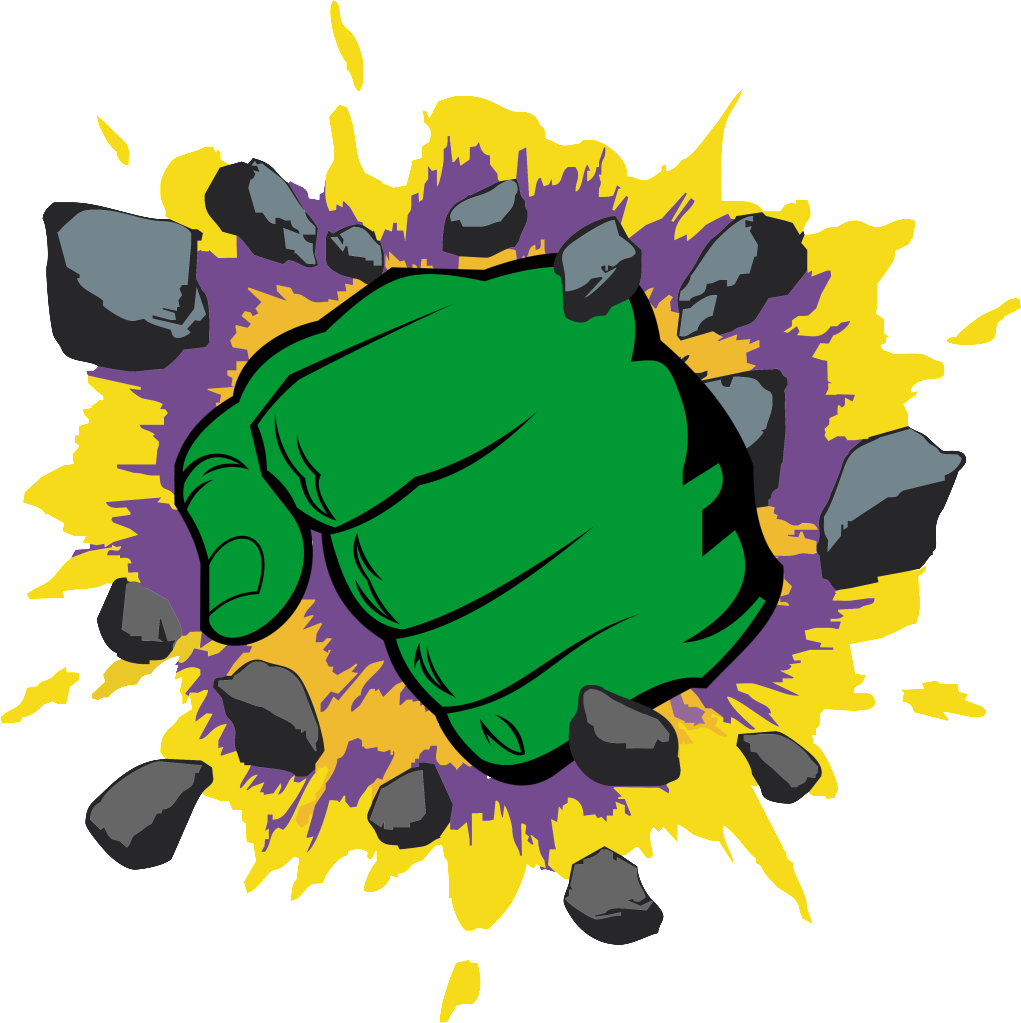 Smashing Spider-Man Youtube Hulk Vector Logo PNG Image