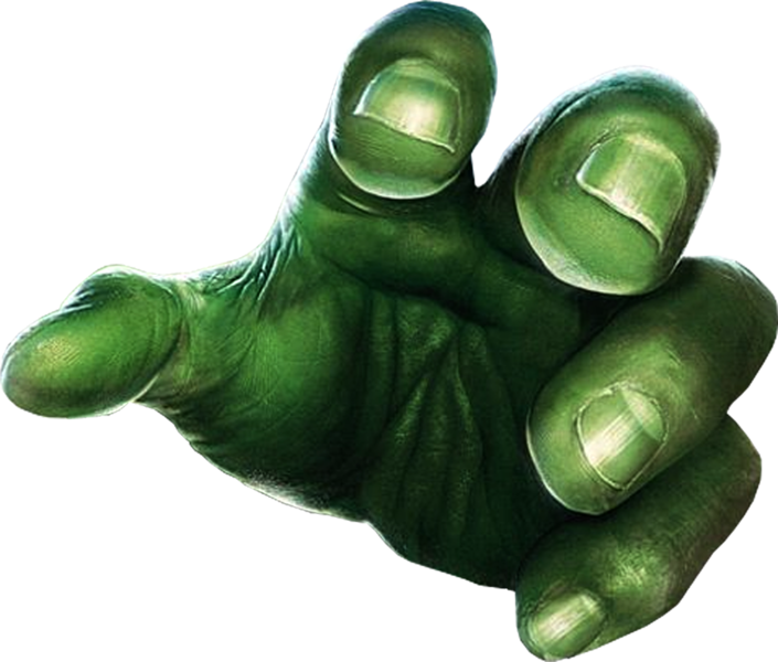 Hand Shehulk Finger Hulk Hands Download HQ PNG PNG Image